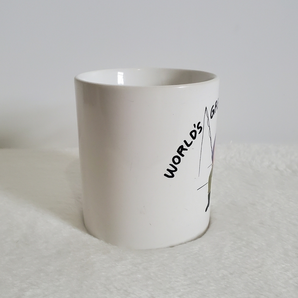 BAUCROFT Vintage VTG 1980 World's Greatest Grandpa Fishing Cup Mug 10 Oz - Picture 8 of 12
